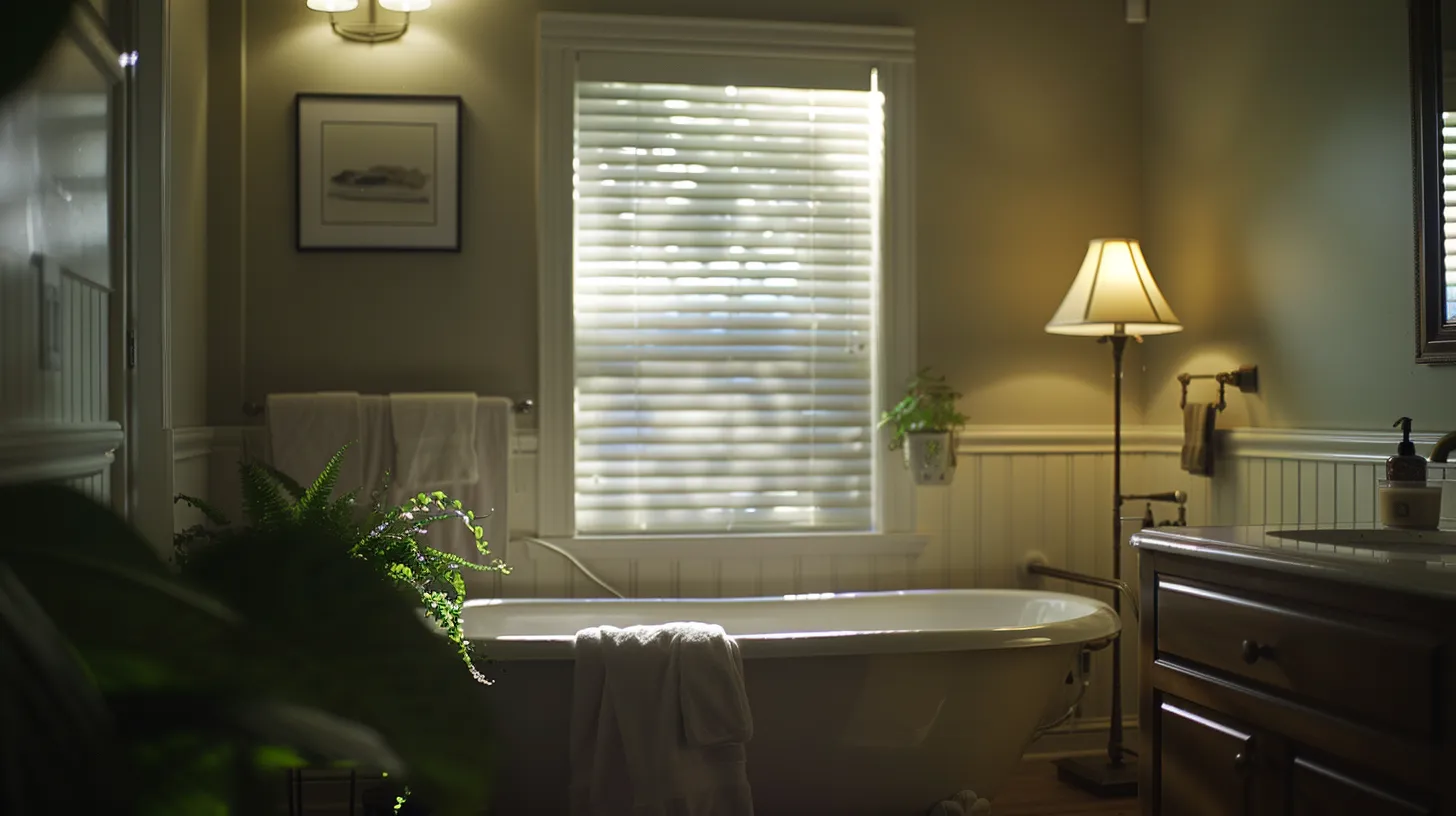 Blog 3 custom lighting in and upscale bathroom
